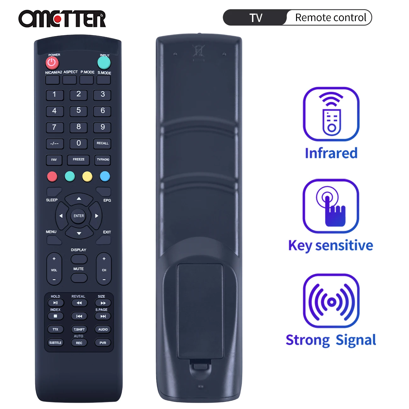 

New for VOX SENCOR Tayfun Vestel Altus Arcelik Beko Arctic Blomberg X VISION DUAL Smart TV Remote Control