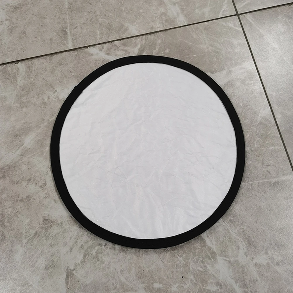 

2 in 1 Small Photography Reflector Soft Light Diffuser Panel Portable Foldable Selfie Reflective Board Nylon Material