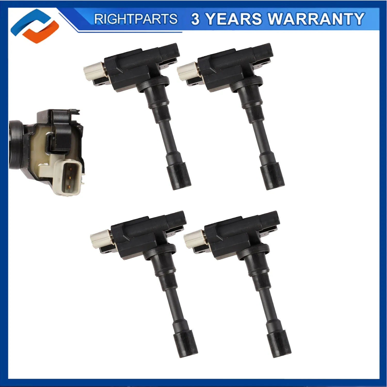 

4pc Ignition Coil for Suzuki Ingis Jimmy Baleno SX4 Swift Holden Cruze YG M13A M15A M16A G16B 33400-65G00 3341065G00 33410-77E01