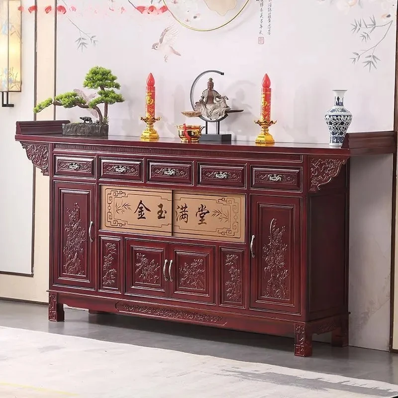 

Chinese-style offering table Buddhist set cabinet Shentai offering Gong Ye offering