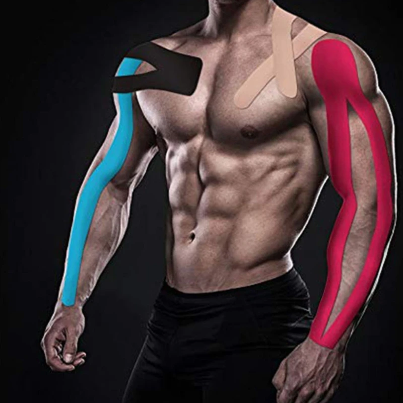 Sport Kinesiology Athletic Tape-Sports Injury Tape For Knee,Joint,Muscle Support-Adhesive Kinetic Tape Tape