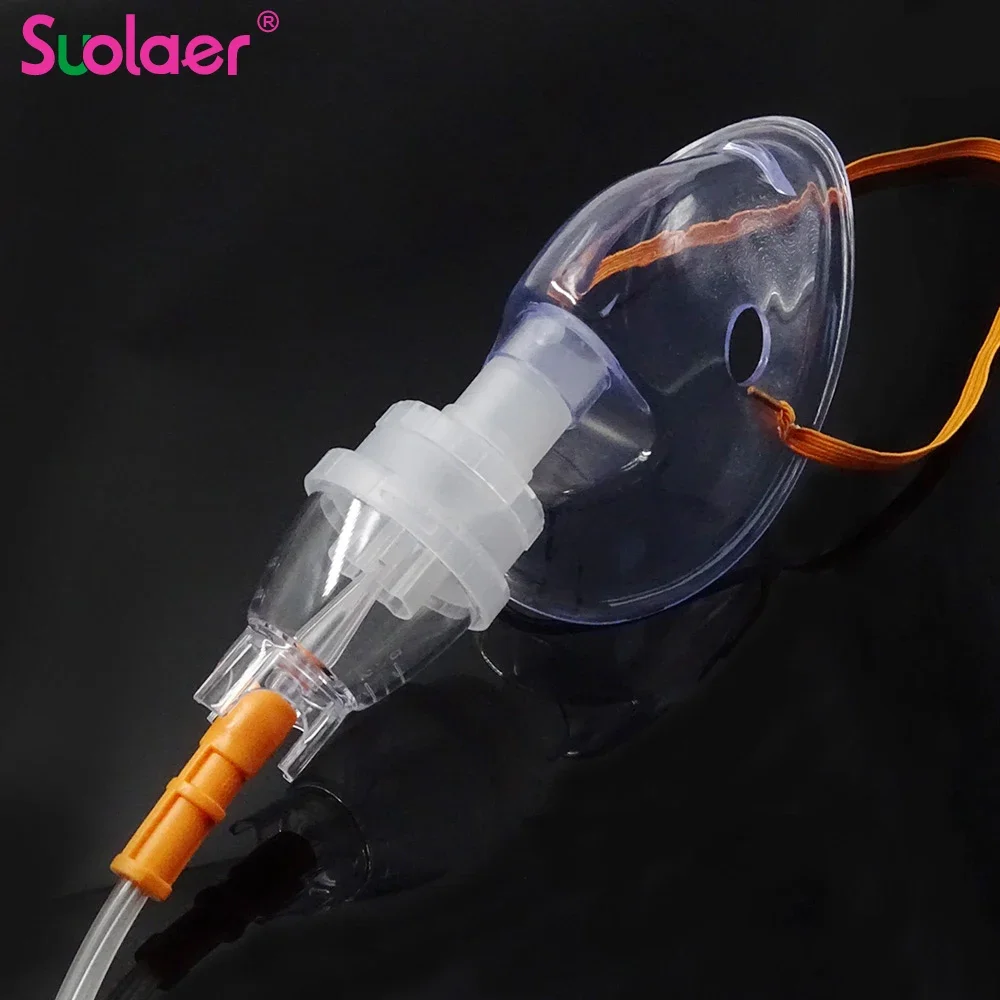 Adult Children Aerosol Masks Nebulizer Compressor Sprayer Cup Catheter Compressor Nebulizer Accessories Smooth Breathing