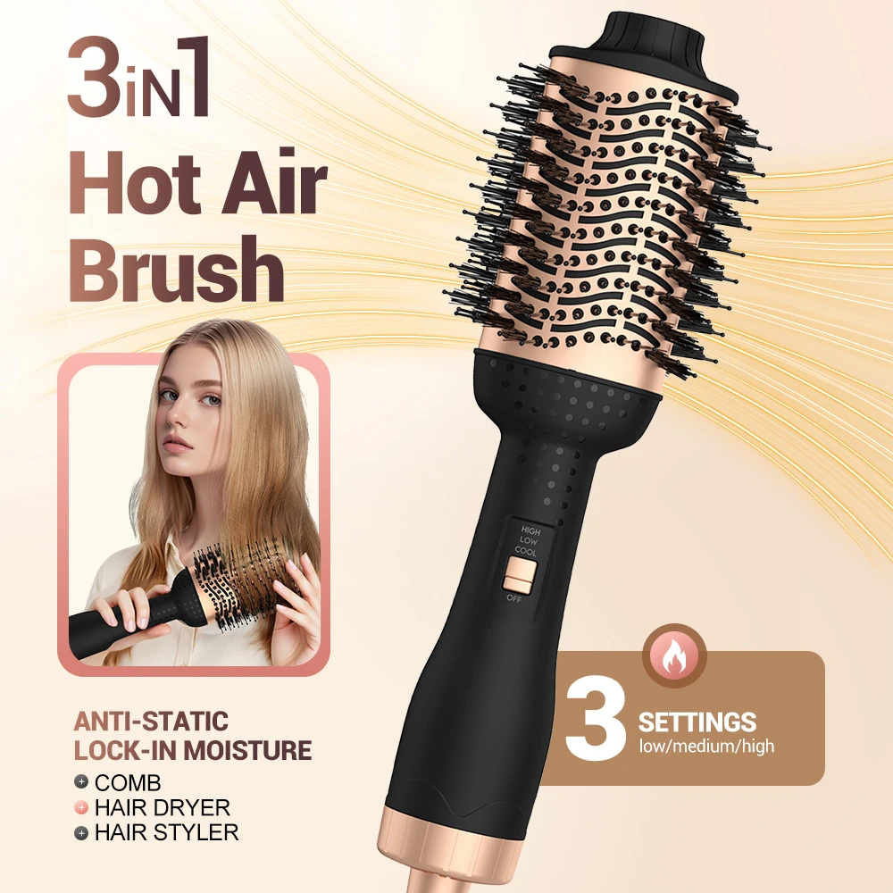 

Электрическая термощетка для укладки волос: выпрямитель, плойка, расческа-выпрямитель, профессиональный стайлер с защитой от ожогов