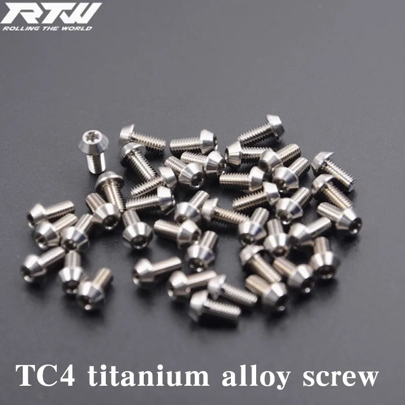 

M3 TC4 titanium alloy triangular screw, tapered head hexagon screw, titanium alloy