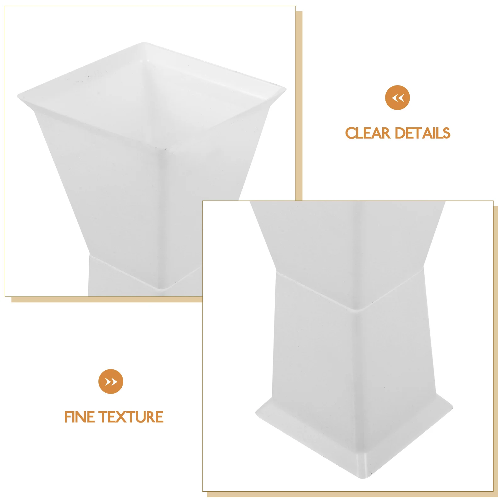 

4pcs Plastic Flower Arrangement Base Floral Fixing Holder Wedding Bouquet Packaging Material Reusable Flower Stabilizer Diy