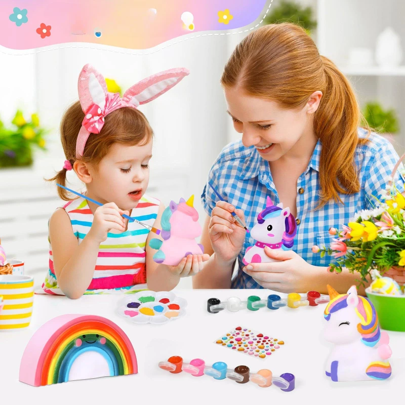 قم بتطلاء Unicorns الخاصة بك D - مراجعة Art Craft Unicorn وسعره