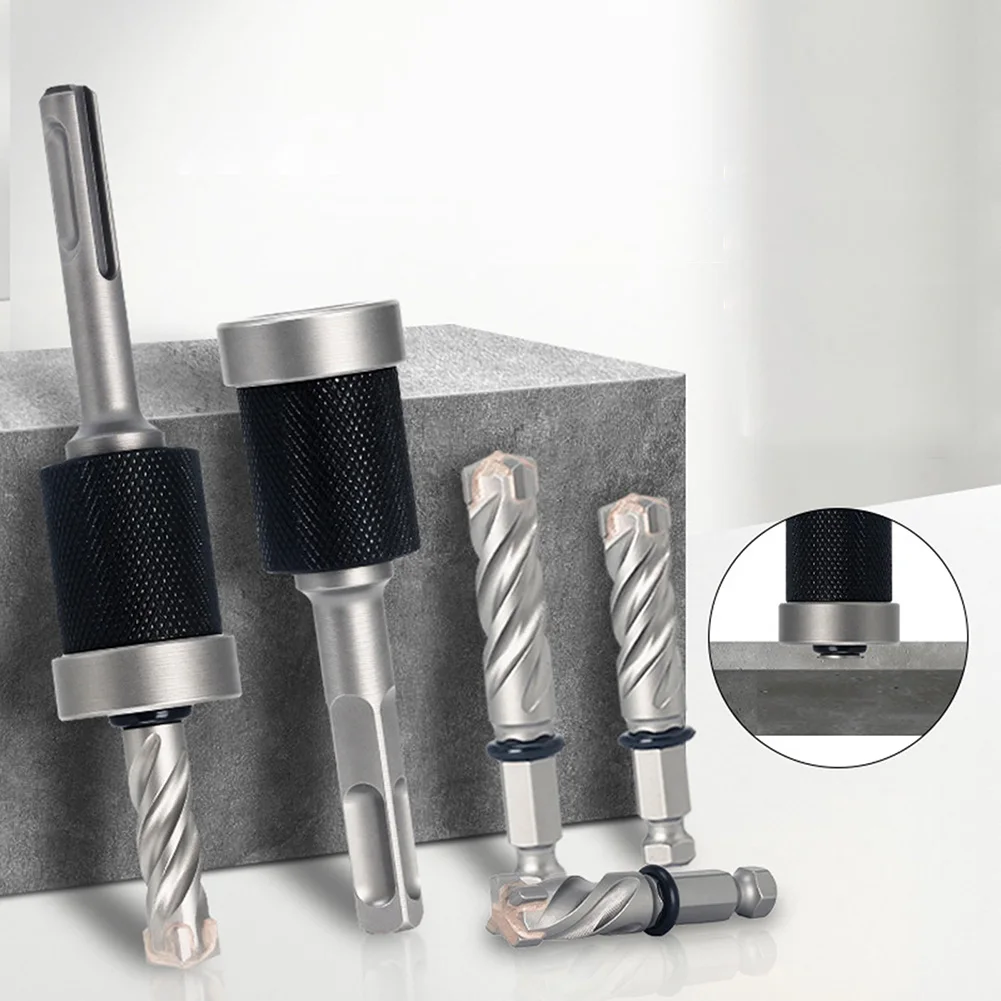 Split Type Carbide Limit Drill Bit for Electric Hammer 101mm/3.97in for cross Shaped Bolt for Concrete and Anchors