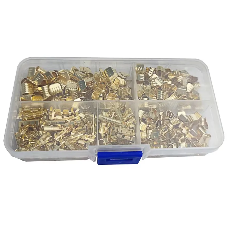 

400Pcs DJ454 DJ453 U-Shaped Copper Wire Crimps Terminal Cold Pressing Connectors Docking Wire Connectors For Wire Tab