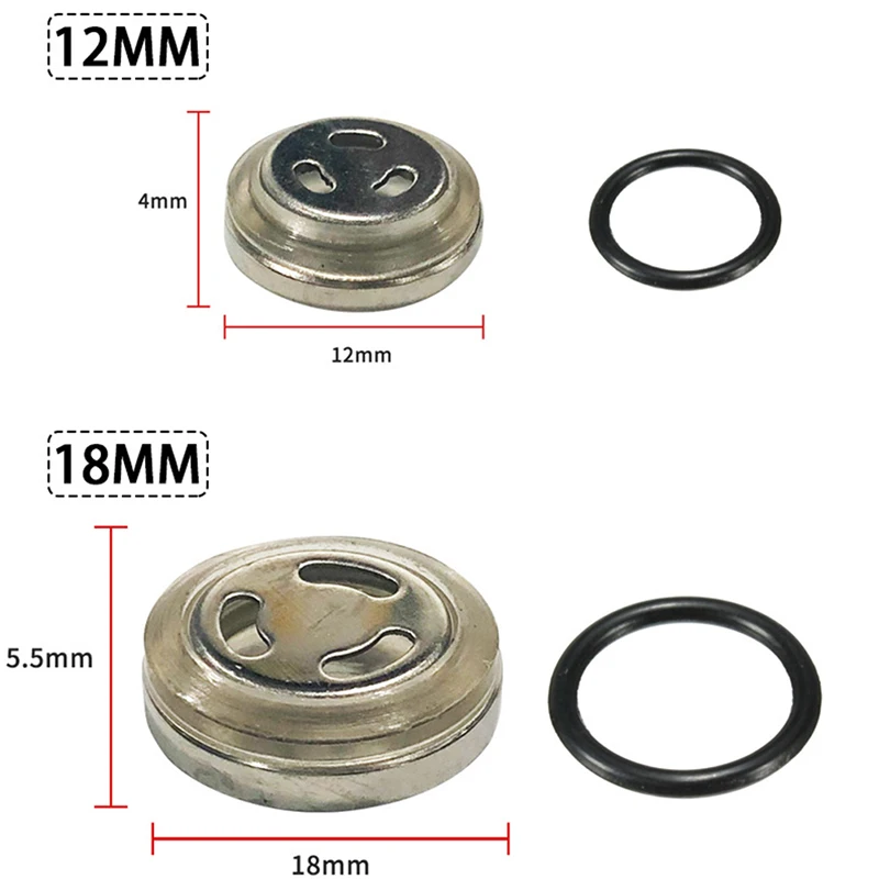 1 Pc Universal 12mm 18mm Motorcycle Sight Glass Oil Sight Glass With Seal For Brake Pump Brake Cylinder Wholesale