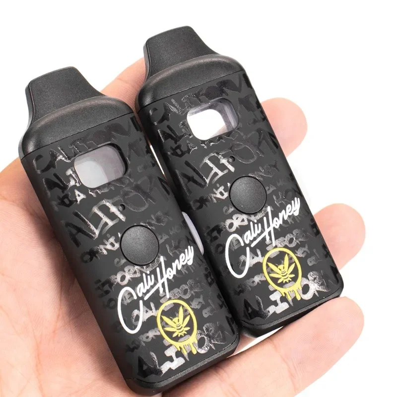 California Honey 1 ml 2 ml wiederaufladbare Vape-Stifte, Keramikspule, leere Kartuschenkapsel, 380 mAh E-Zigarette für dicke Ölverdampfer Ecig