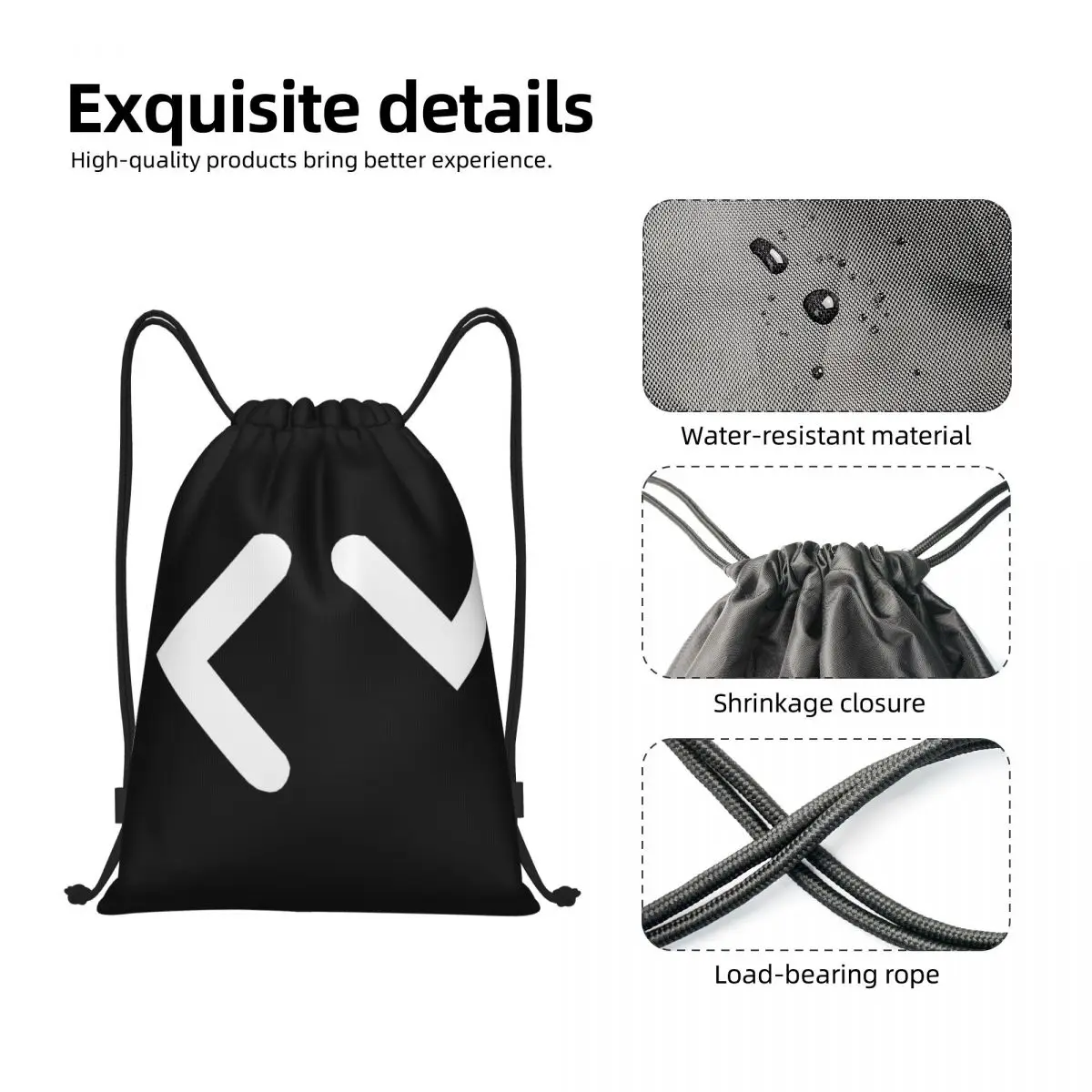 KM Mbappe Multi-function Portable Drawstring Bags Sports Bag Book Bag