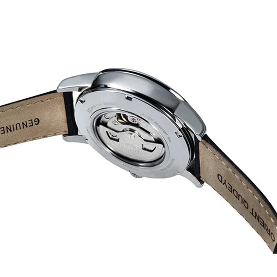 ساعة أورينت، ساعة ميكانيكية يابانية أوتوماتيكية بالكامل بنمط مرحلة القمر وتقويم مزدوج لرجال الأعمال