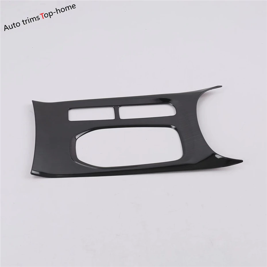 

For Chevrolet Captiva 2018 - 2021 Central Control Gear Shift Water Cup Holder Panel Decor Cover Trim Stainless Steel Accessories
