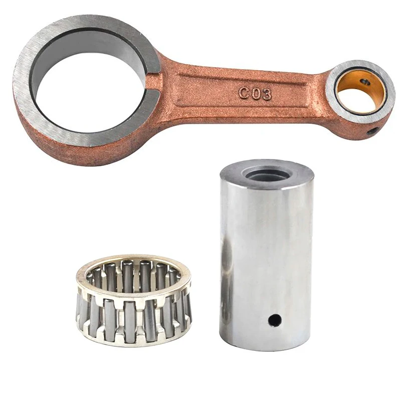 Road Passion Motorcycle Piston Connecting Rod For KAWASAKI KXF250 2004-2016 SUZUKI RMZ250 RMZ 250 2004-2013 130320047 130320076