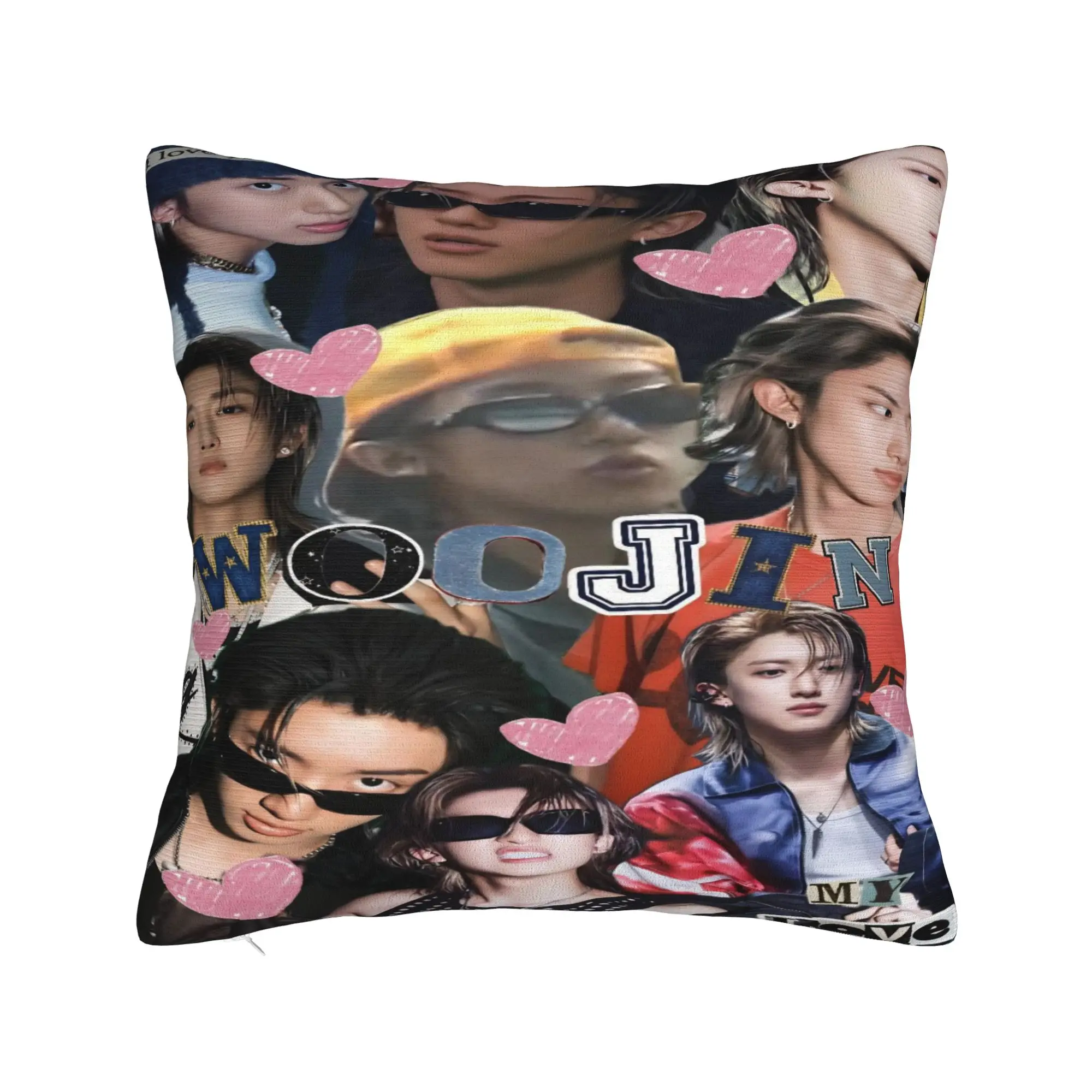 Lngshot Ohyul Woojin Louis  Pillow Case  Print Pillow Cover Vintage Cushion Cover For Sofa Couch Bed Living Room