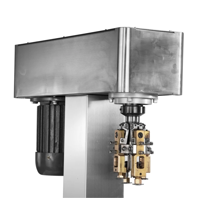 Semi Automatic High Grade Glass Stelvin Bottle Capping Machine