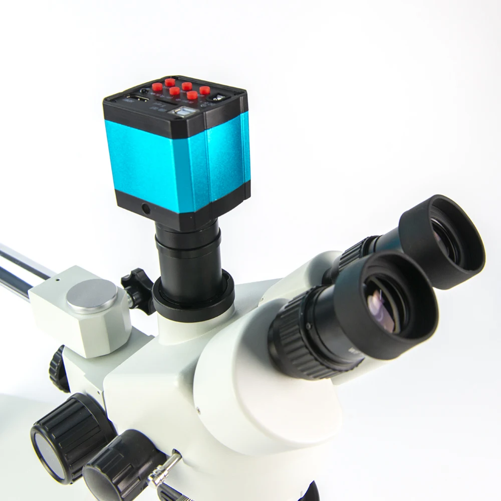 Mikroskop Stereo Zoom Trinokul - Stereo Trinocular Microscope Pcb ulasan dan harga