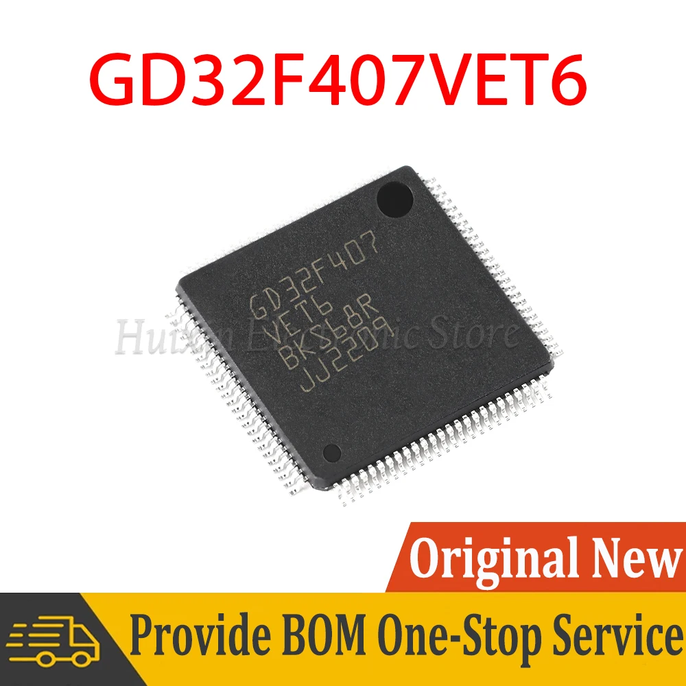 

GD32F407VET6 32F407VET6 LQFP-100 32 Bit Microcontroller Chip MCU IC Controller SMD New and Original IC Chipset