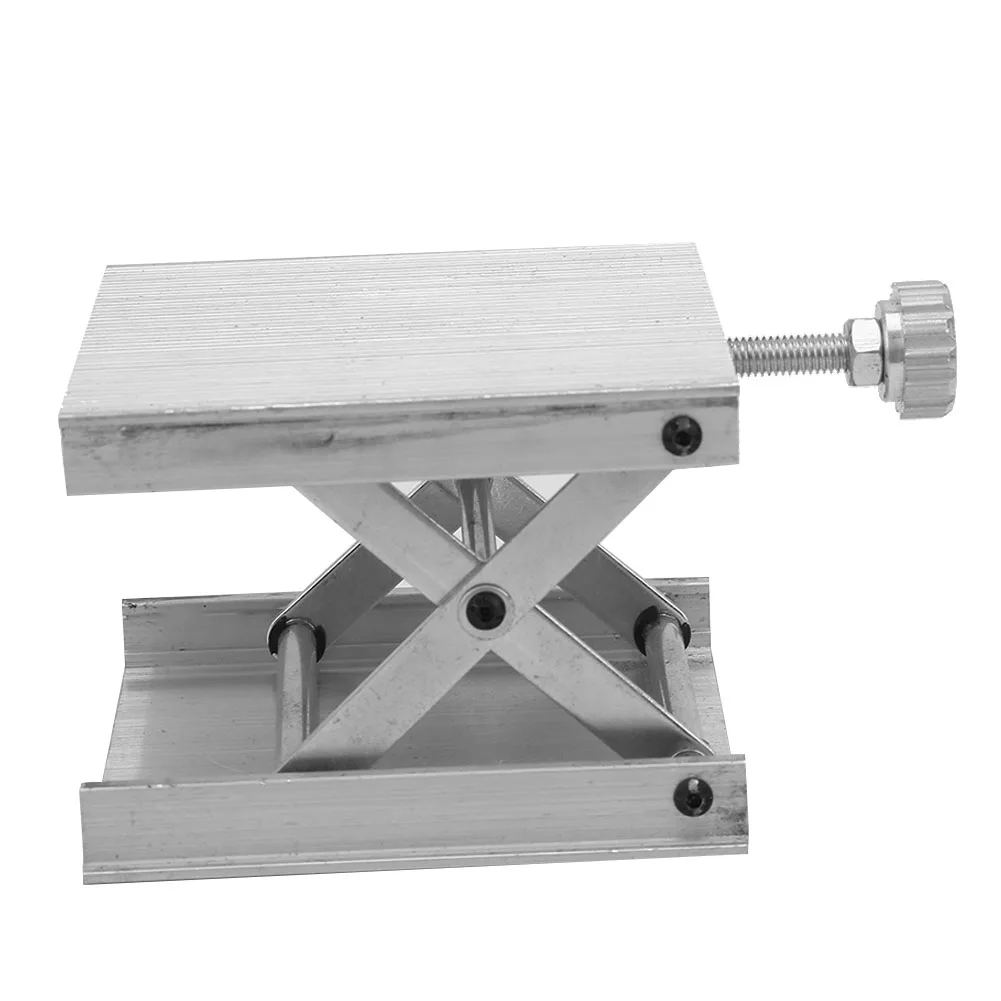Lift Stand Lift Bracket 90*90mm Lab Lift Platform Laser Level 90mm Adjustable Lift Stand Aluminum Alloy