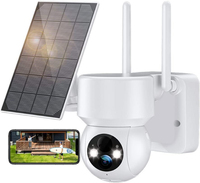 3MP  Network Video Recorder Surveillance Wireless H 265 Wifi Camera Cctv Camera Set System Solar Camera