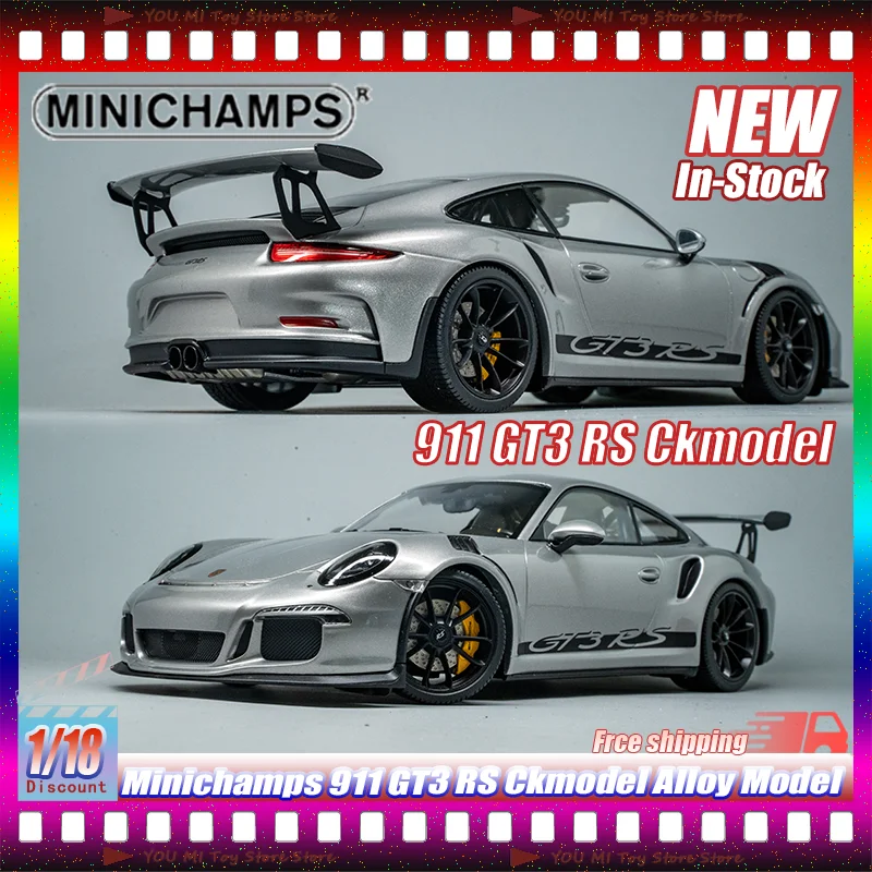 

1:18 New In Stock Minichamps 911 Gt3 Rs Ckmodel Alloy Miniature Die-Casting Car Model Collect Figurine Customizd Kid Toys Gifts