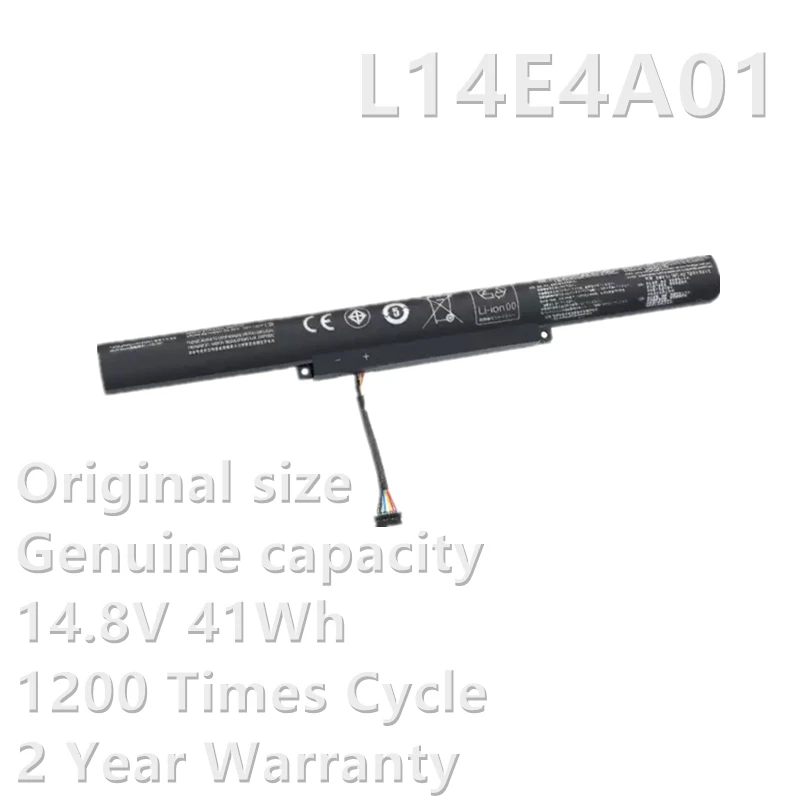 CSBD L14E4A01 14.8V 41Wh Replacement Laptop Battery for Lenovo Xiaoxin V4000 Y50C Z41-70 Z51-70 L14L4A01 L14L4E01