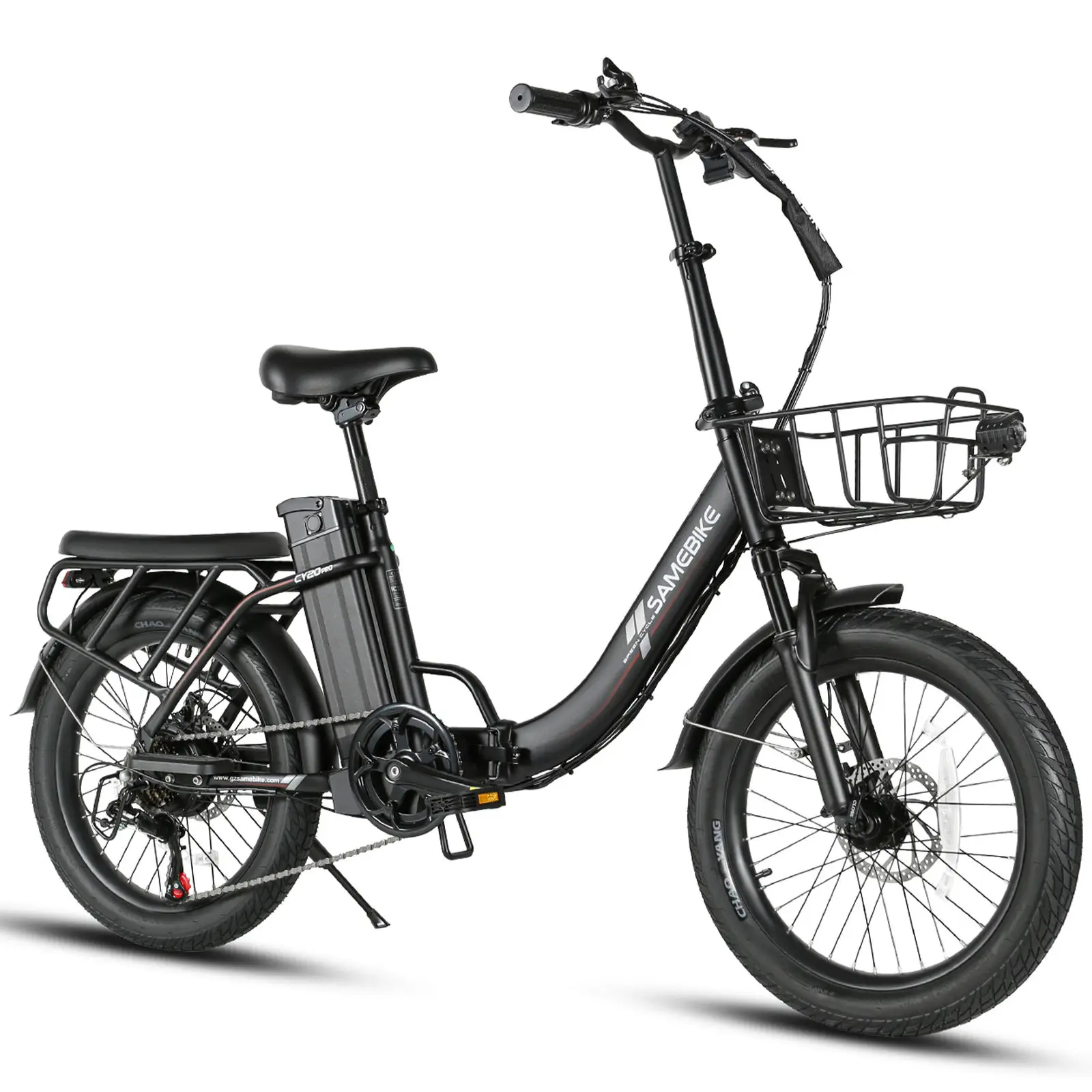 Lightweight CY20 Folding Electric Bike 350W Motor 36V15AH Battery Mountain E-Bike 20-Inch Tire Urban Commuter Electric Bicycle image 6