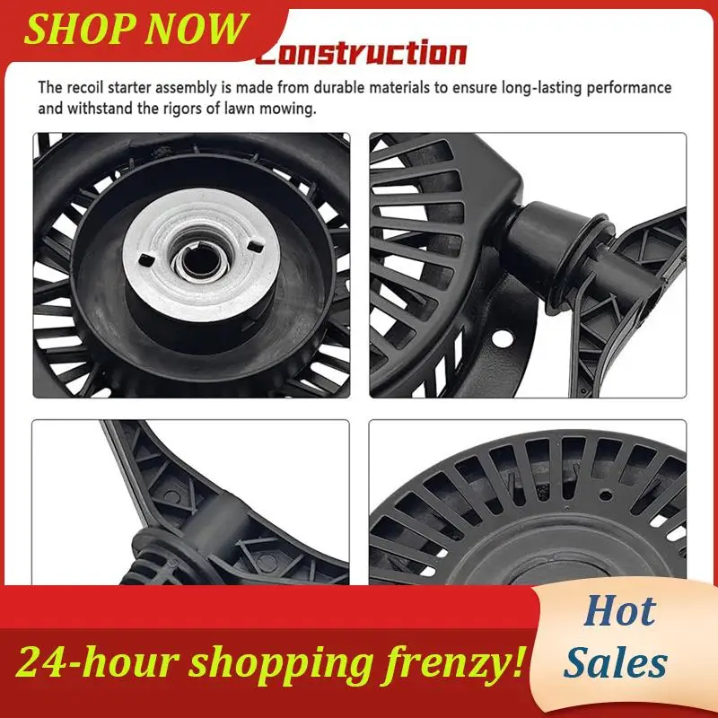 

AB31-2PCS 20001054 Recoil Starter Assembly For Ariens AX254 Engines Snow Blowers Round Pull Starter Pulley Replacement Parts