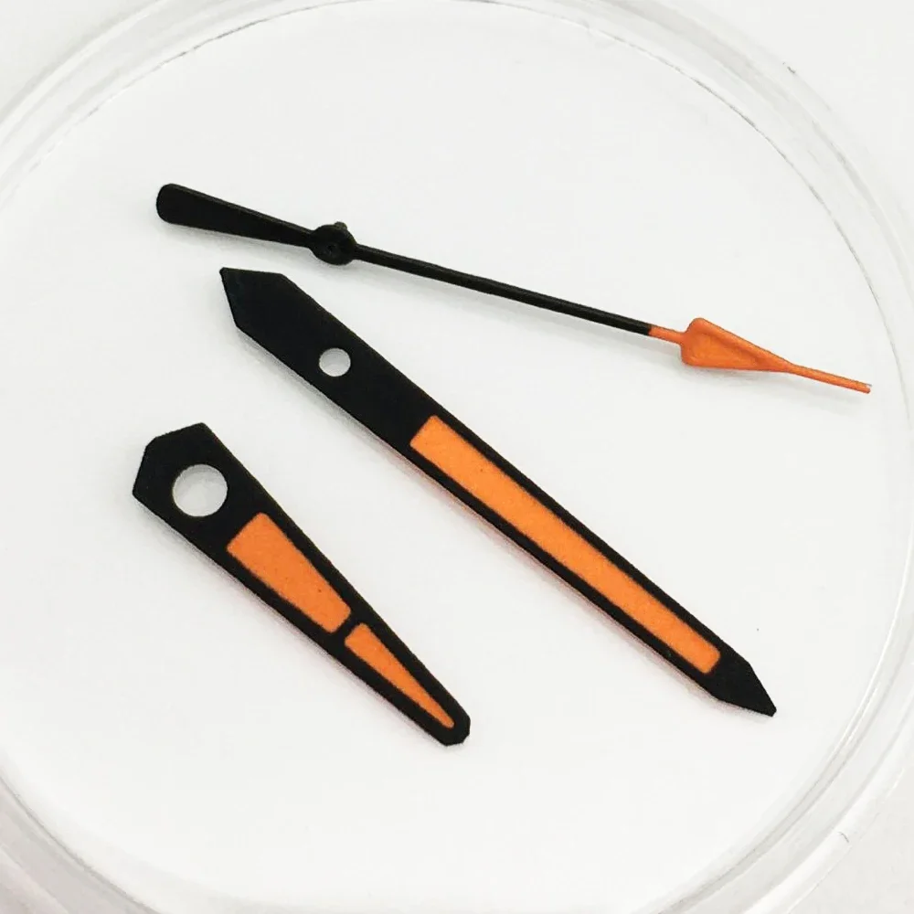 High Quality Watch Hands Green Luminous Pointers Fits For Nh35 Nh36 4R35 4R36 7S26 7S36 Movement SKX007 Mods Accessories