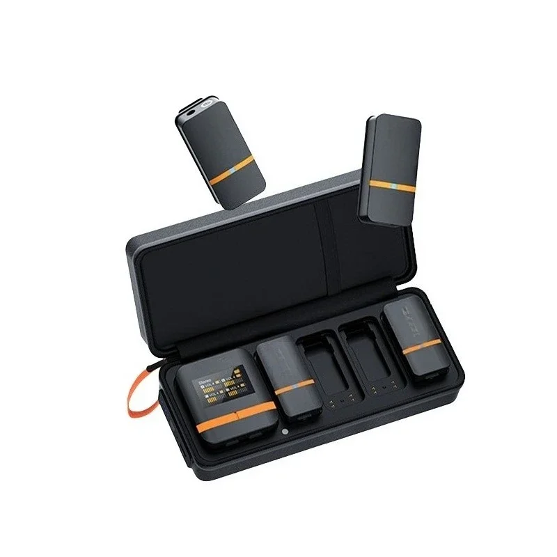one to four wireless collar microphone, mobile phone camera live broadcast noise reduction radio microphone
