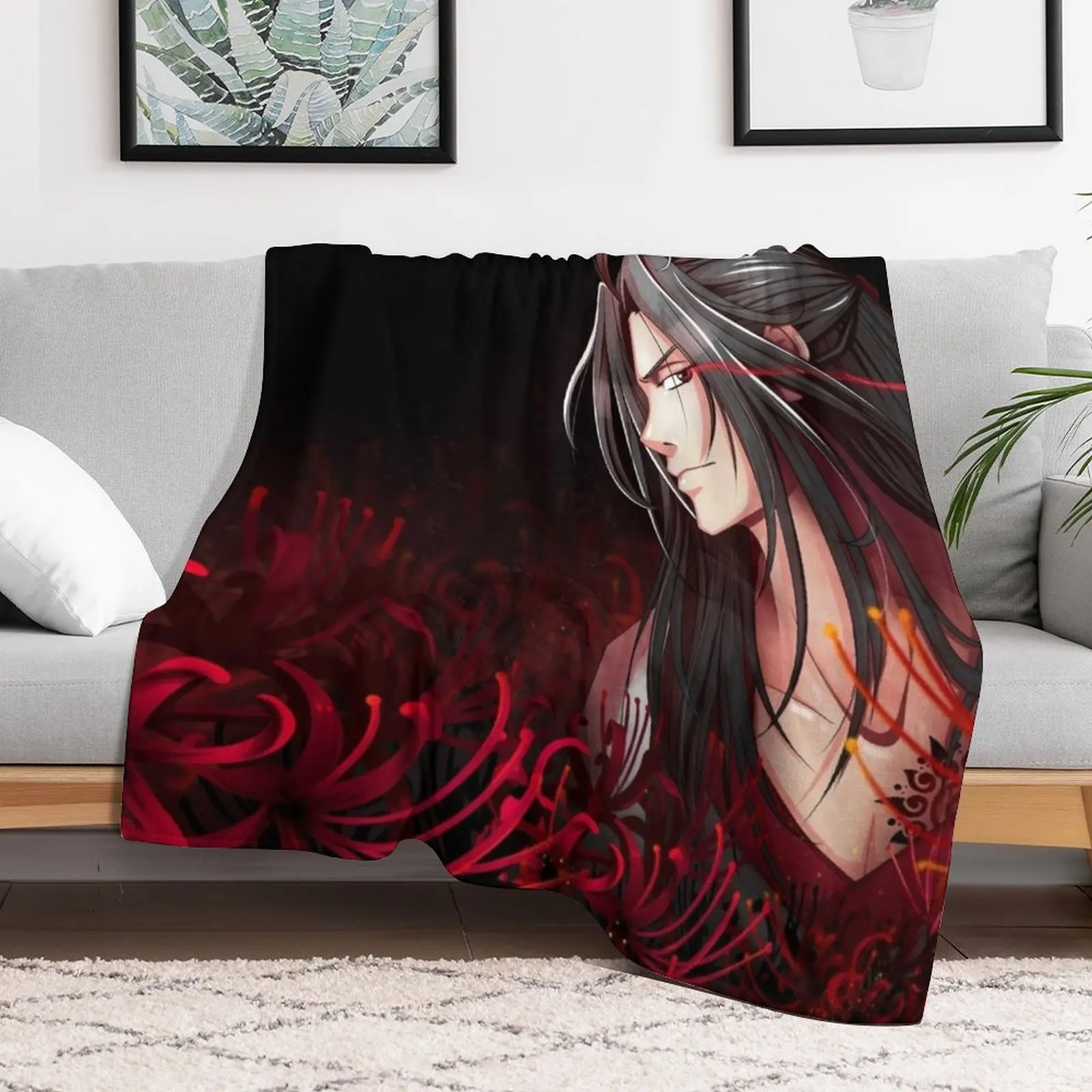 Wei Ying a?? Yiling Laozu / Mo dao Zu Shi MDZS Throw Blanket Thermals For Travel blankets ands Blankets