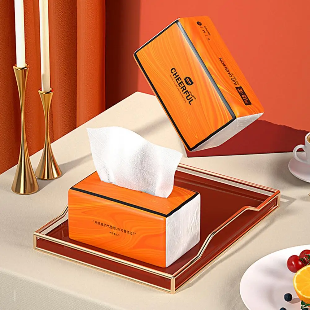 12 عبوة مناديل مبللة للوجه مكونة من 4 طبقات من الورق السميك عالي الامتصاص ومقاوم للتمزق ومناديل ورقية للوجه لب الخشب عالي النقاء #6