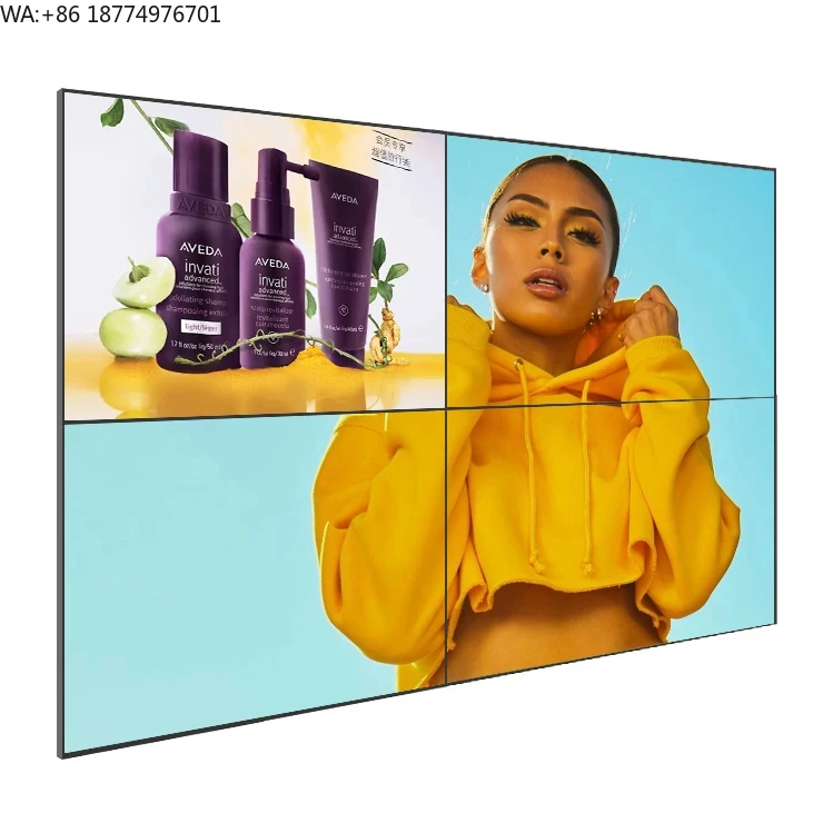 

Easy-to-Install Full Color HD Indoor LCD Video Wall Display Screen for Commercial Rental Use