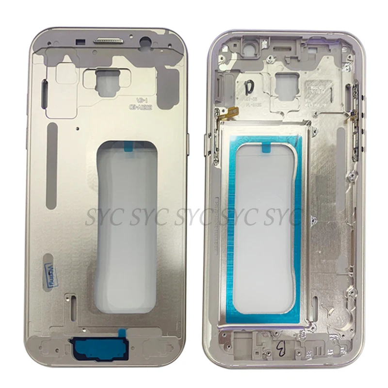 Middle Frame Center Chassis Cover Housing For Samsung A5 2017 A520 Phone Metal LCD Frame Repair Parts