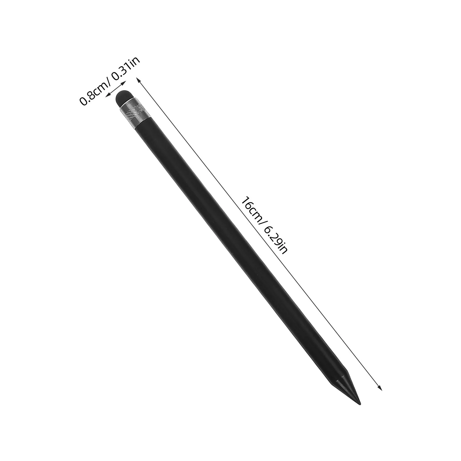 Screen Pen Slim Sensitive Tip Writing Tool Touch Screen Pen For Phone Tablet Capacitive Stylus Smooth Design Black