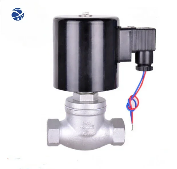 Normally closed stainless steel valve high temperature and high pressure steam solenoid valve ZQDF15-50 220v 24v