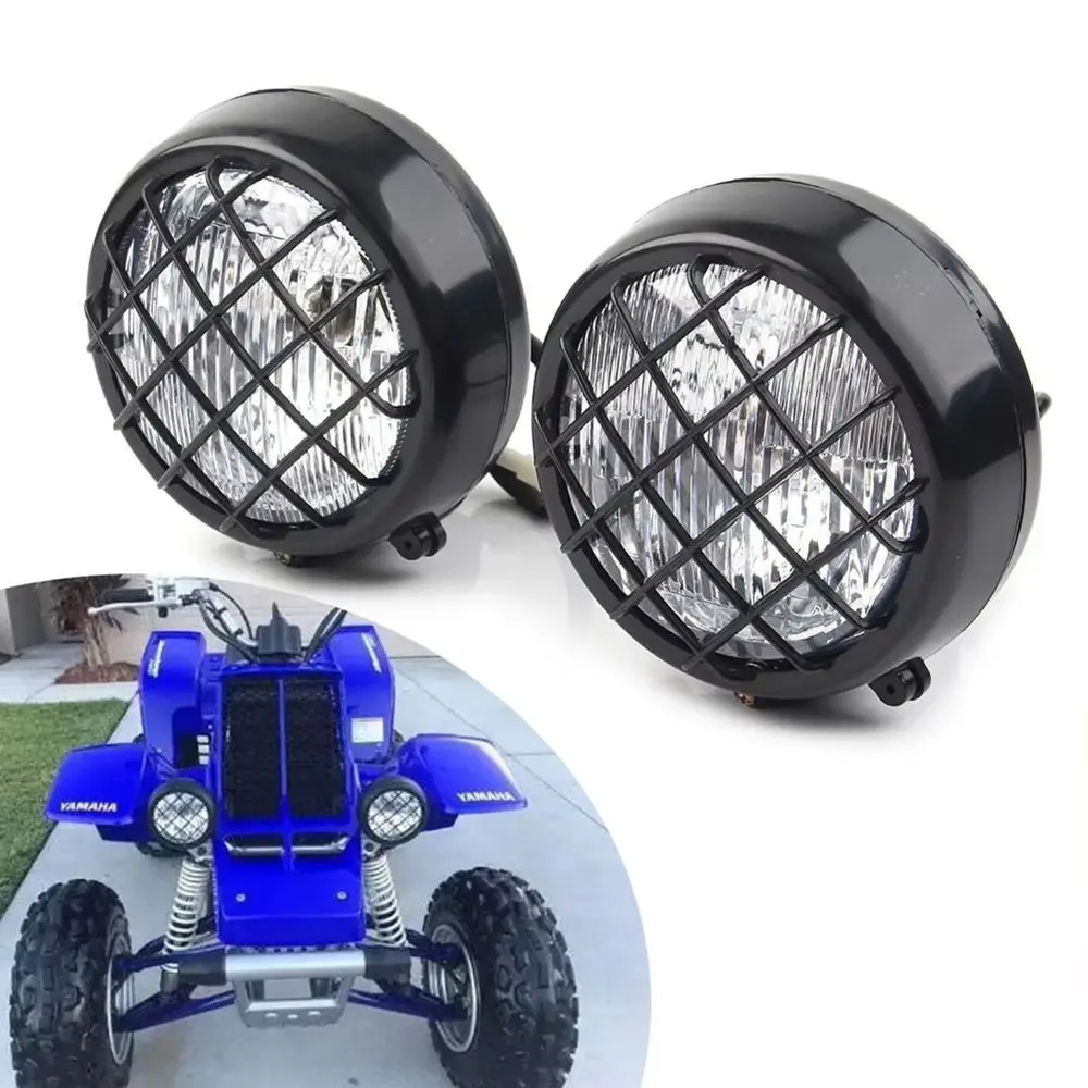 2PCS LED Headlight Spotlight Off-Road Motorcycle ATVs Led Work Light for YAMAHA BANSHEE 350 1987-2006 WARRIOR 1993-2004 30W