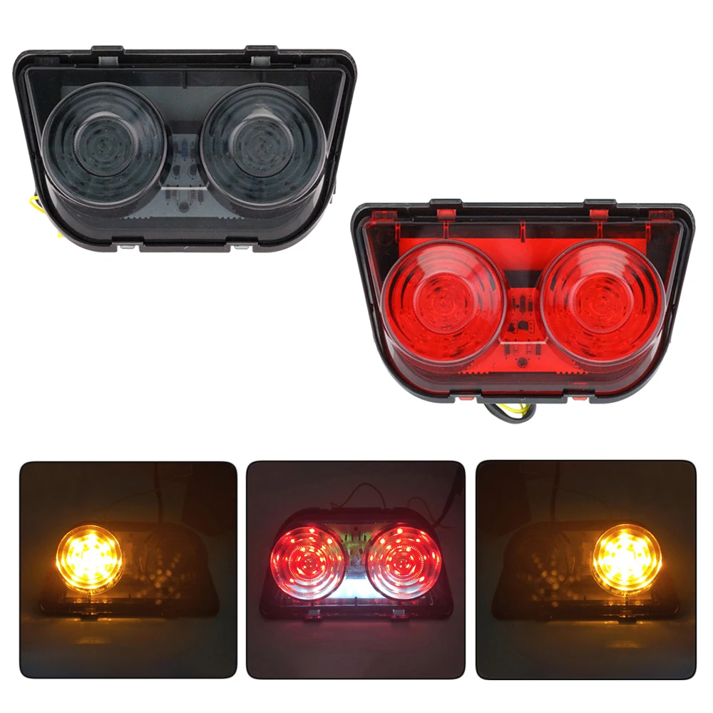 

LED Motorcycle Turn Signals Integrated Tail Light Rear Brake Lamp Taillight for HONDA CBR250 (MC22) 1990-1994