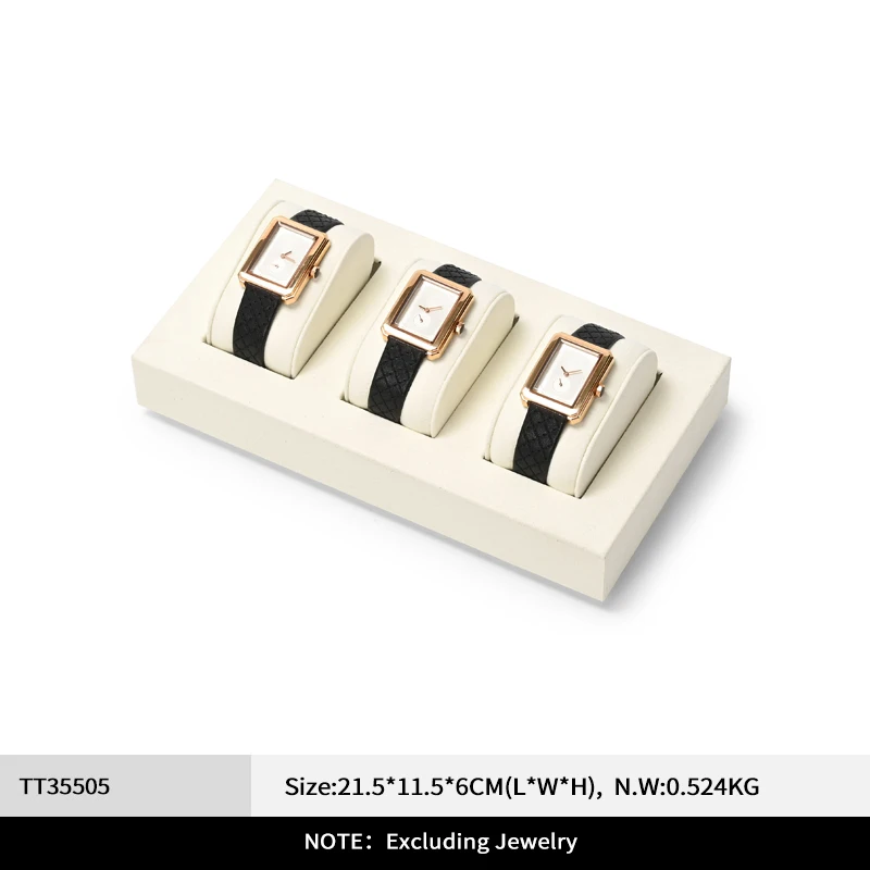 Woodten Beige Schmuck Display Tablett 7