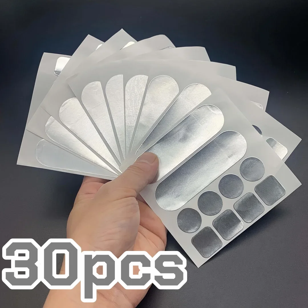 YITAPE High Temp Aluminum Foil Repair Tape Patch Waterproof Leak Stop Seal Strip for Kitchen Drain Pipe Pot Bucket 10-100Pcs