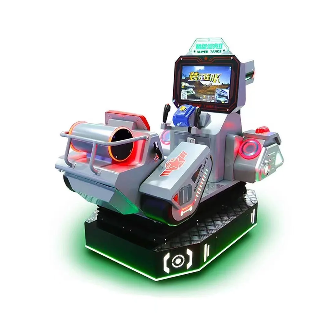 Consola de máquina de entretenimiento para paseo Kiddie de interior que funciona con monedas de alta calidad, videojuego para FEC