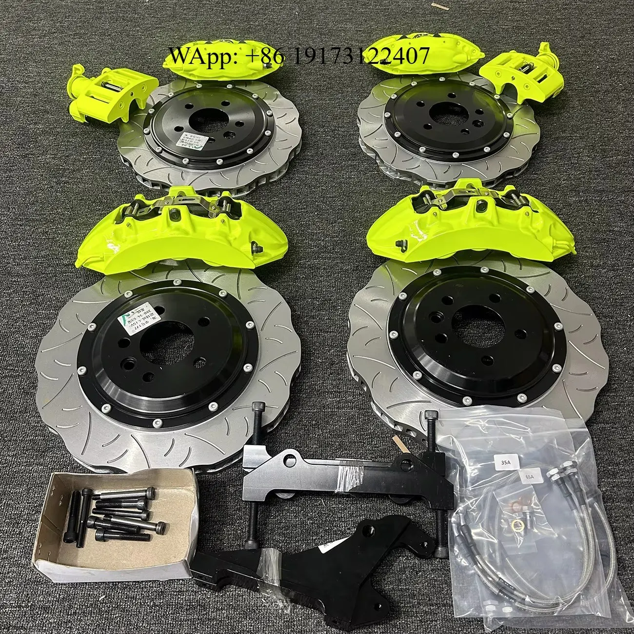 

Racing Brake Calipers V6 6 Piston 6 Pot Brake Caliper 4+1 Piston for G20 Big Brake Kit for E36 E46 E34 E81