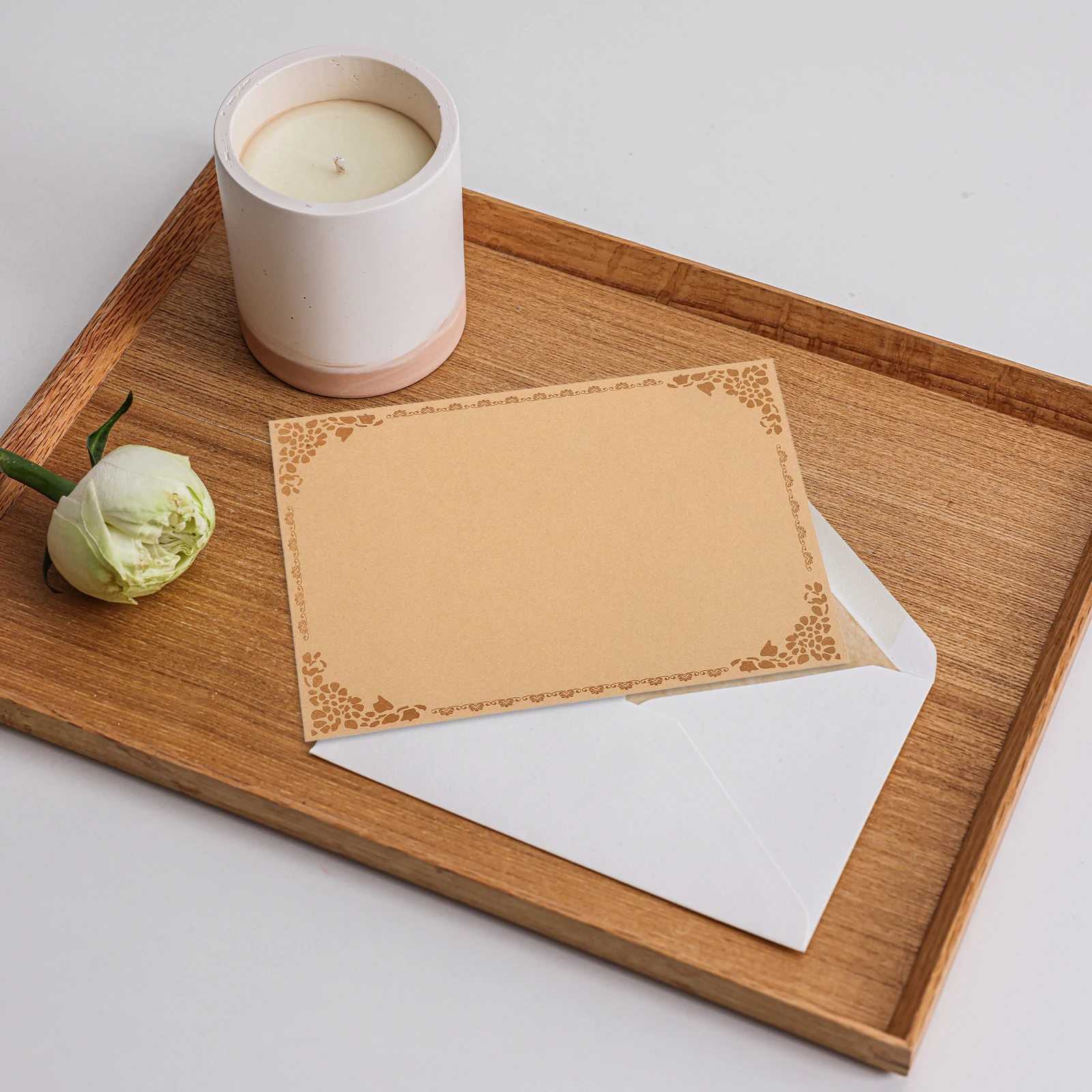 

10Pcs A4 Printable Certificate Paper Writable Award Sheets Graduate Diploma Inserts Blank Honorary Document Paper