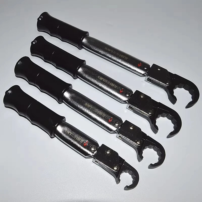 Picture 7: ST-02-L Refrigeration Air Conditioning Special Ratchet Torque Wrench Copper Cap Bell Mouth Torque Wrench Open Wrench