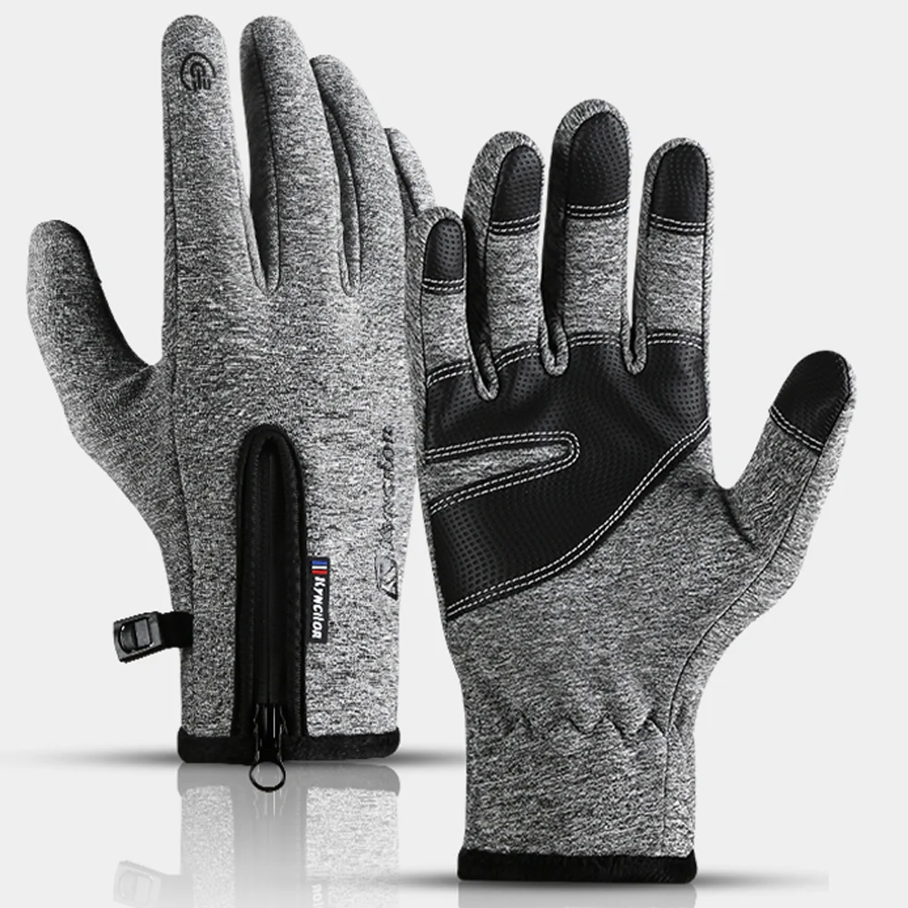 Zipper Winter Gloves for Men W - Gardening Glove Waterproof recension och pris