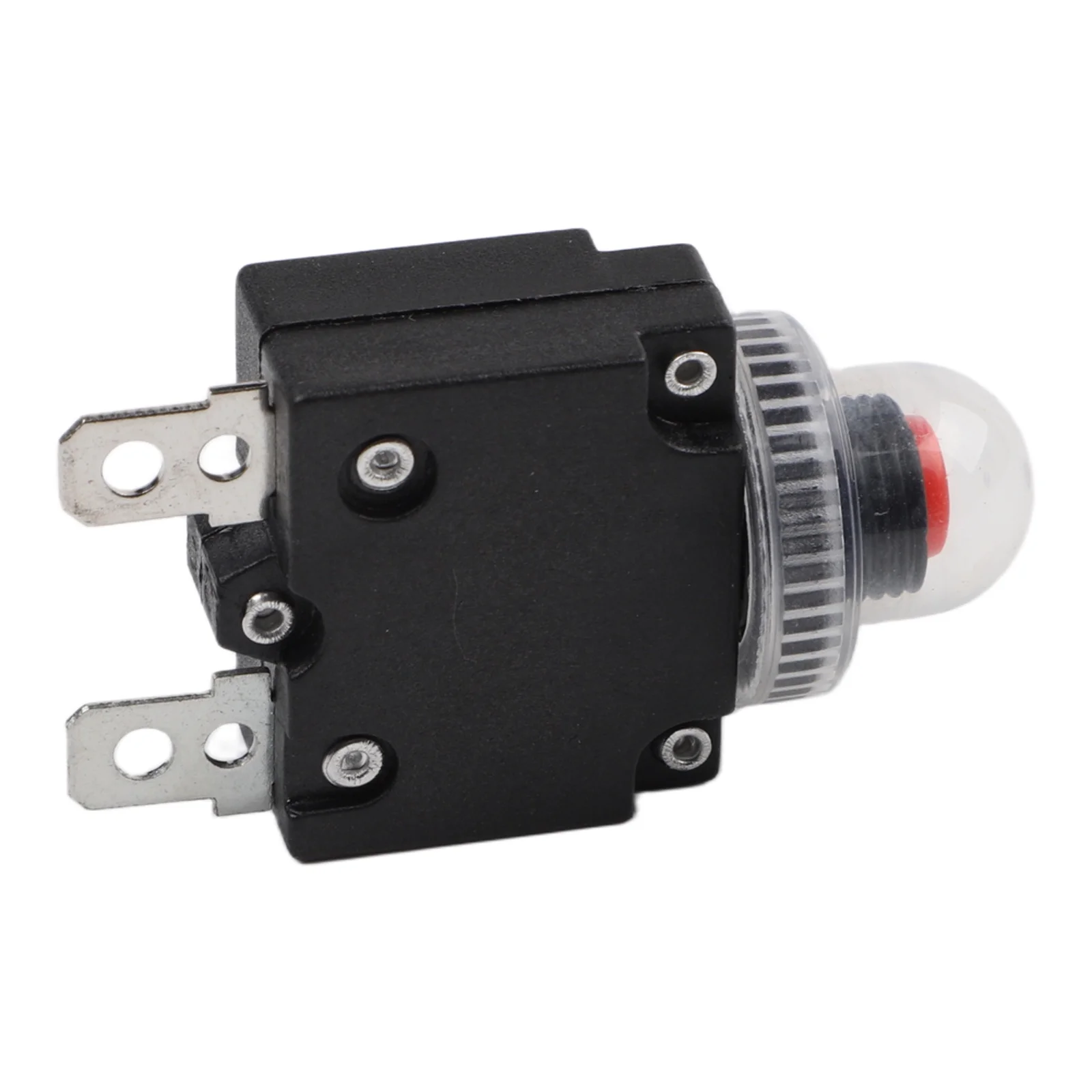 20A Circuit Breaker Overload Switch with Fuse and Protective Cover for Electrical Line Safety and Operational Convenience