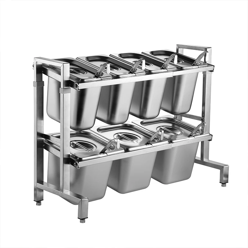 

Stainless steel, seasoning box, combo, restaurant, barbecue, doggie