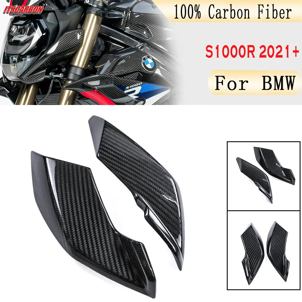 For BMW M1000R S1000R 2021 2022 2023 Carbon Fiber Motorcycle Accessories Fairing Front Fairing Headlight Side Panels Parts Kits