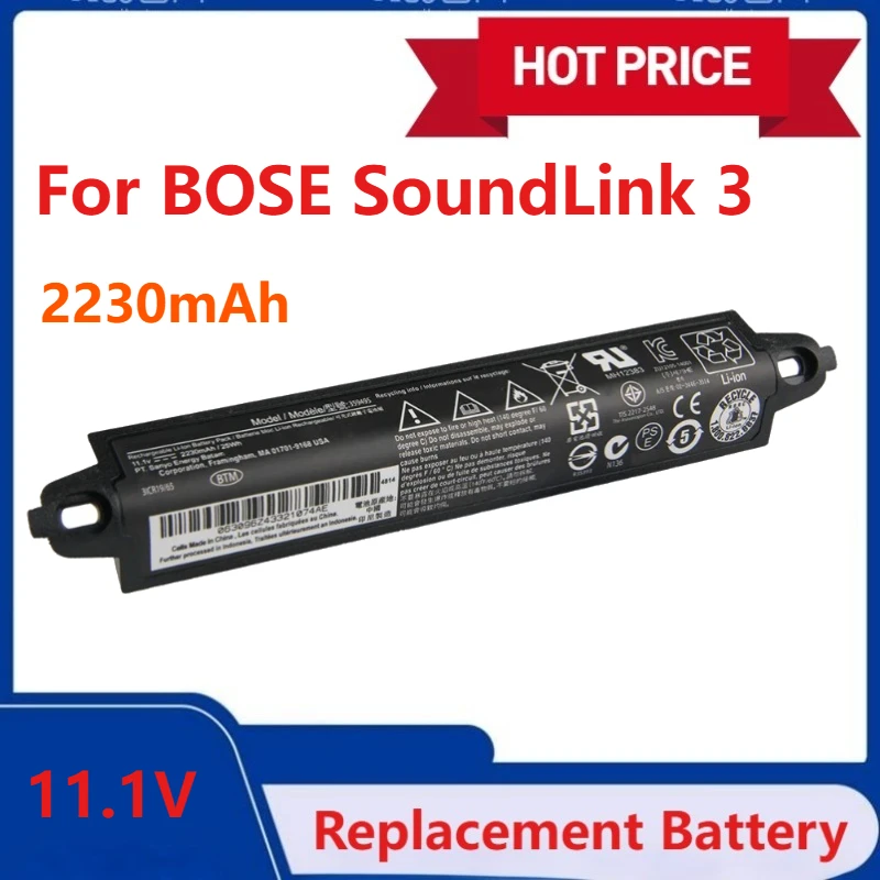 

330105 330105A 330107 330107A 359495 359498 Premium Replacement Battery for BOSE SoundLink III SoundLink 1 2 3 Bluetooth Speaker