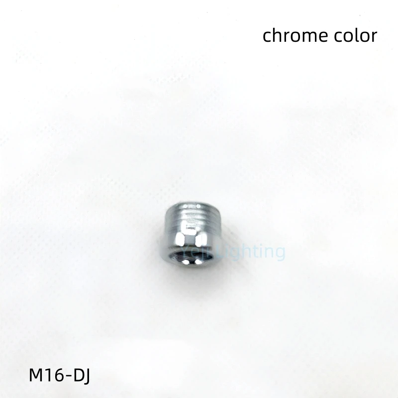 M16 Lamp Tooth Tube Adapter Wall Lamp Floor Light Tube Connector Outer Thread Inner Thread Pipe Adapter Iron Tube Connection DIY